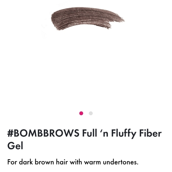 HUDA BEAUTY Full 'N Fluffy Brow Gel Shade: 6 - RICH BROWN NIB - Picture 3 of 8